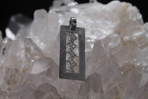 Penjoll de plata 1ª llei (a conjunt amb braçalet i anell)