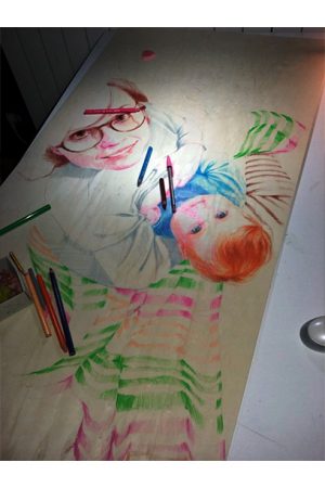 Retrat (dues persones)